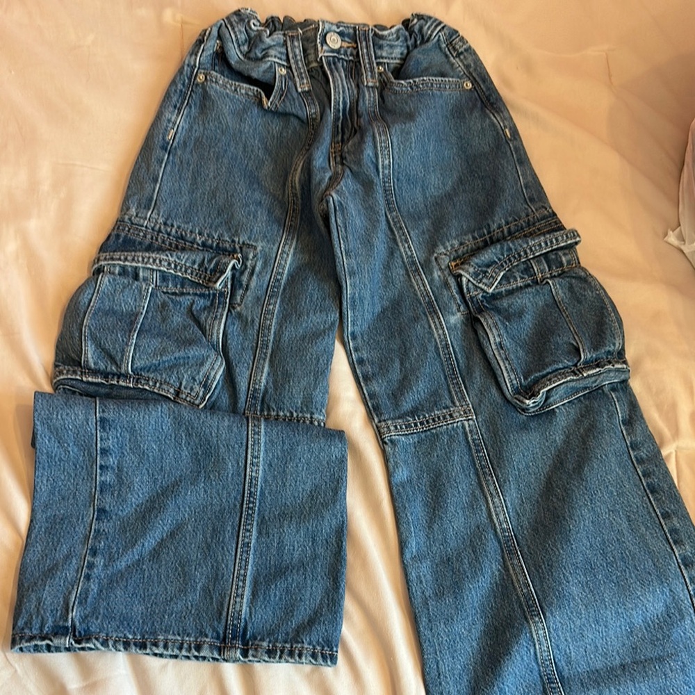 Girls Old Navy Jean cargo pants
